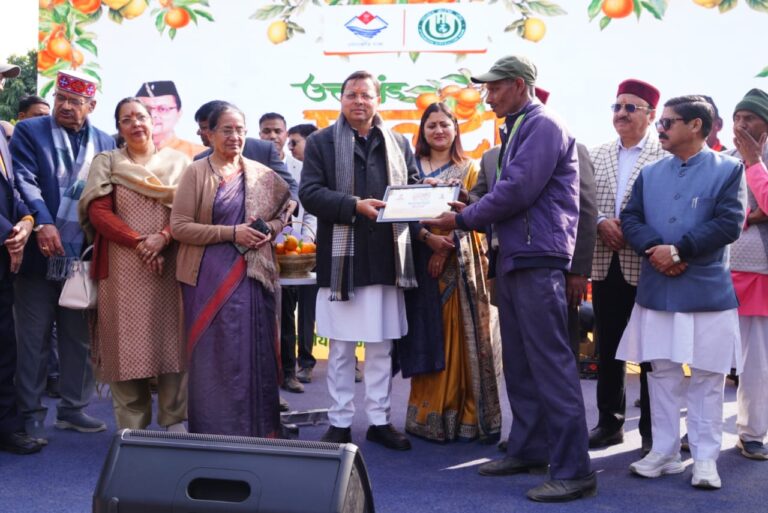 मुख्यमंत्री ने किया उत्तराखंड माल्टा महोत्सव का शुभारंभ