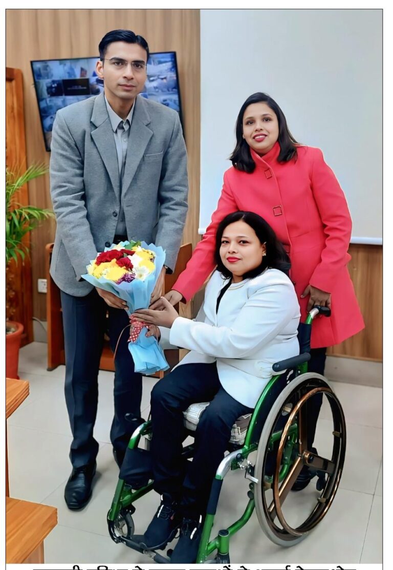 राज्य में प्रथमबार समाज के महत्वपूर्ण अंग दिव्यांगजनों के लिए ऋषिकेश में बन रहा आधुनिक इंडोर बैडमिंटन हॉल