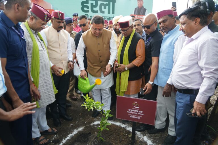 हरेला केवल पर्व नहीं, प्रकृति संरक्षण और सांस्कृतिक विरासत से जुड़ने का जनआंदोलन है : मुख्यमंत्री